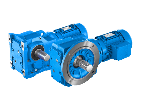 Motorreductores coaxiales